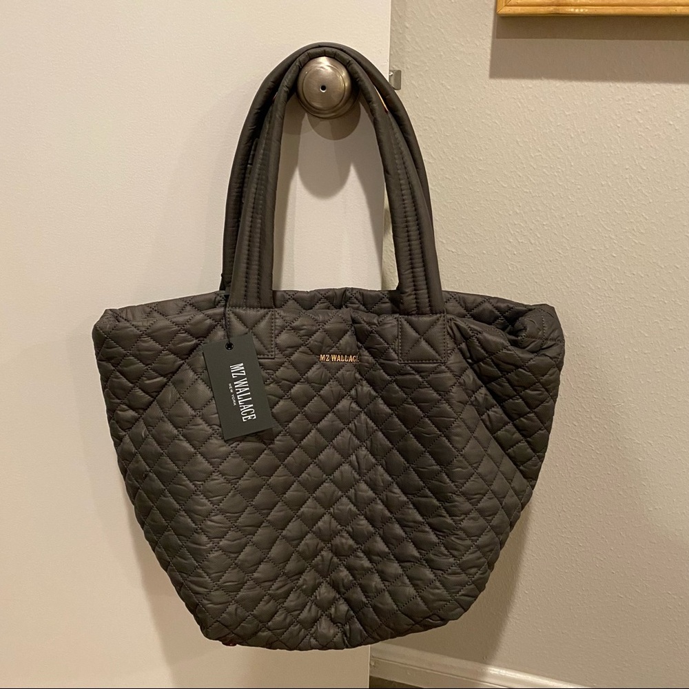 MZ Wallace Metro Tote Size Medium $225 Magnet Color